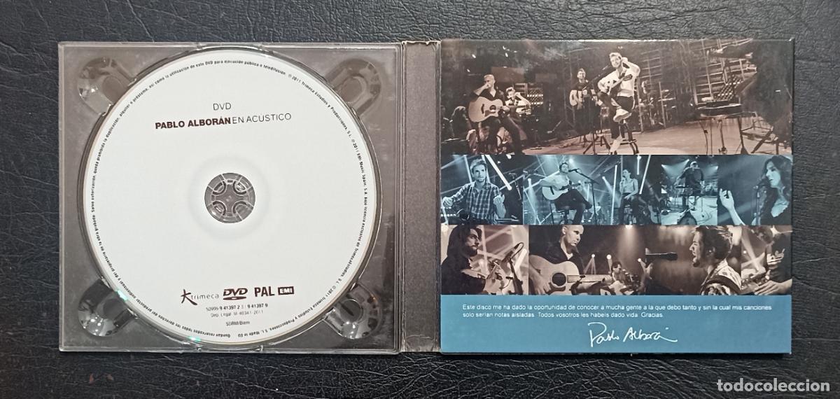 CDs de m&uacute;sica: CD Y DVD PABLO ALBORAN - EN ACUSTICO - 2011 - Foto 3