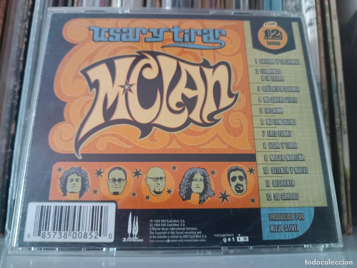 CDs de m&uacute;sica: M-Clan &lrm;&ndash; Usar Y Tirar - cd Spain 1999 - Foto 2