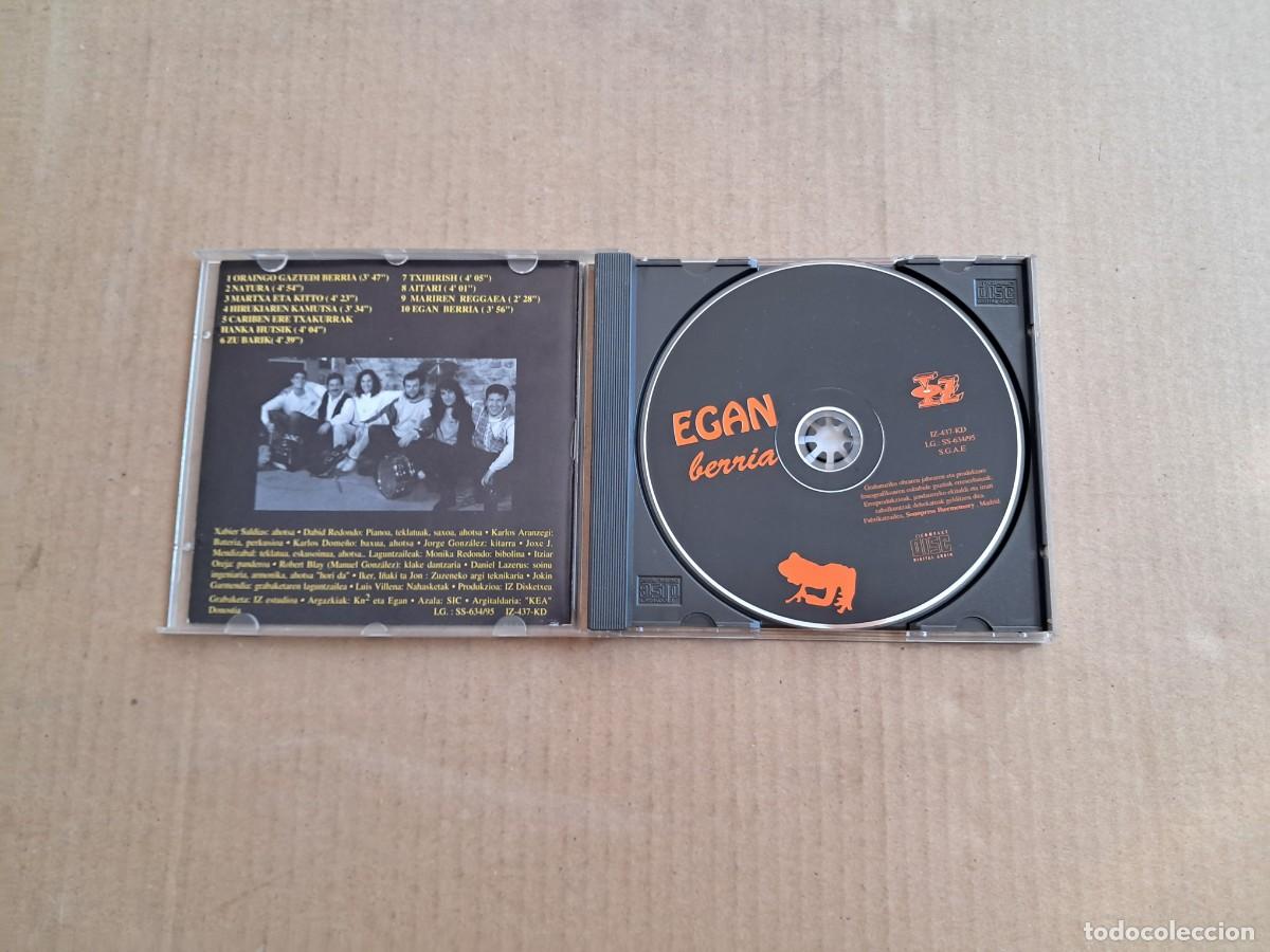 CDs de m&uacute;sica: EGAN - BERRIA CD 1995 - Foto 2