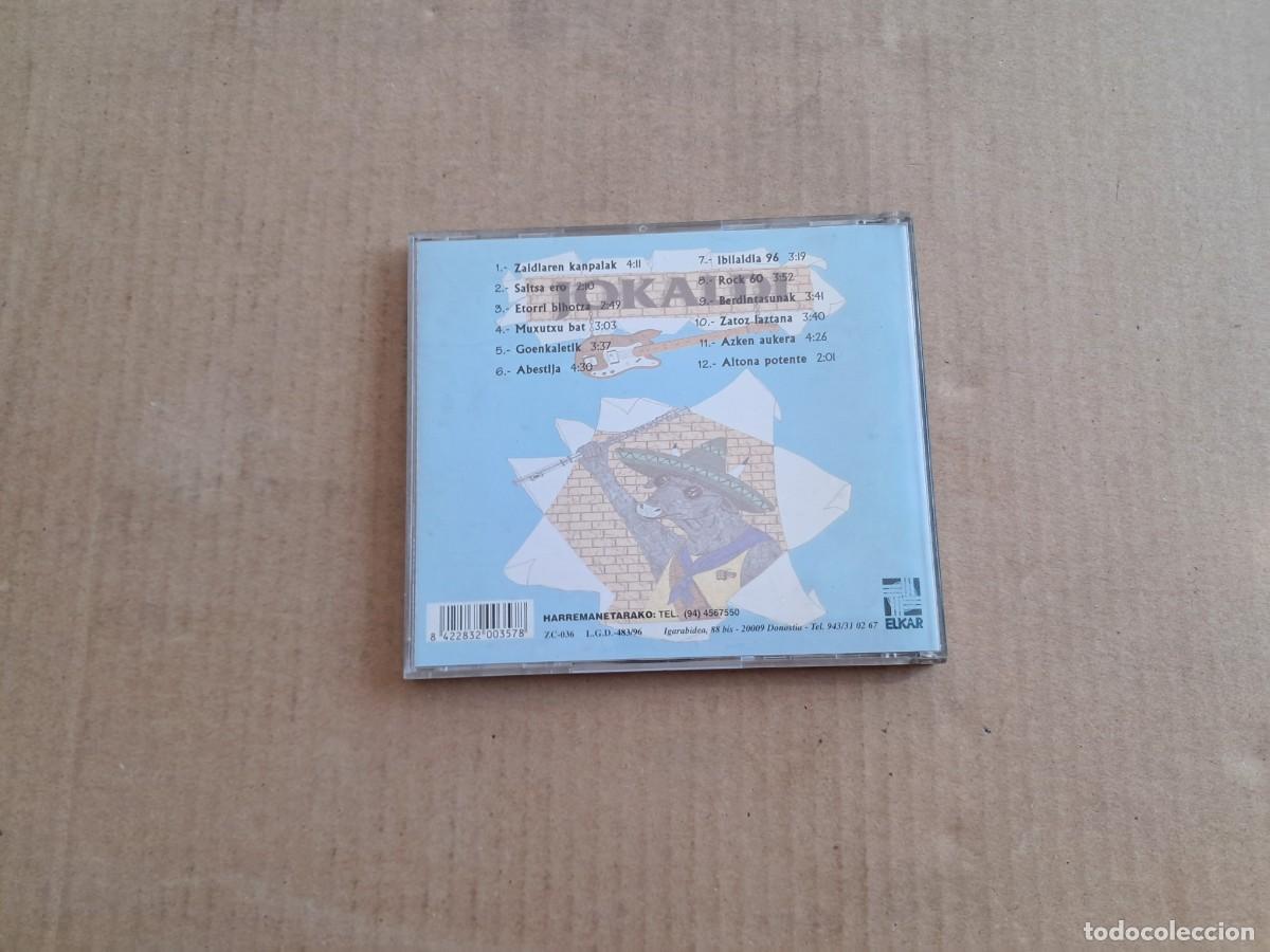 CDs de m&uacute;sica: JOKALDI - JOKOA ERE BAI CD 1996 - Foto 3