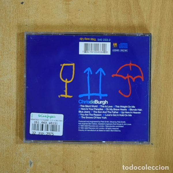 CDs de m&uacute;sica: CHRIS DE BURGH - THIS WAY UP - CD - Foto 2