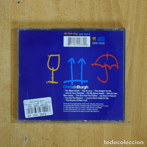 CDs de m&uacute;sica: CHRIS DE BURGH - THIS WAY UP - CD - Foto 2