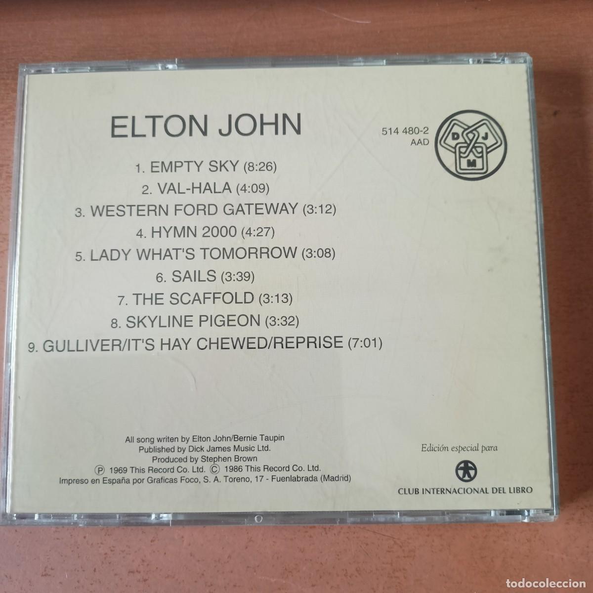 CDs de m&uacute;sica: Elton John - Coleccion Los 60 de los 60 - Foto 2