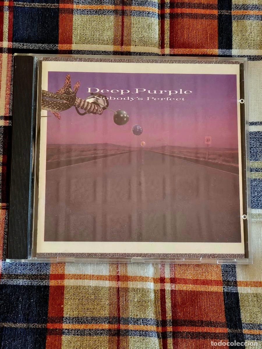 CDs de m&uacute;sica: DEEP PURPLE NOBODYS PERFECT (LIVE) - Foto 1
