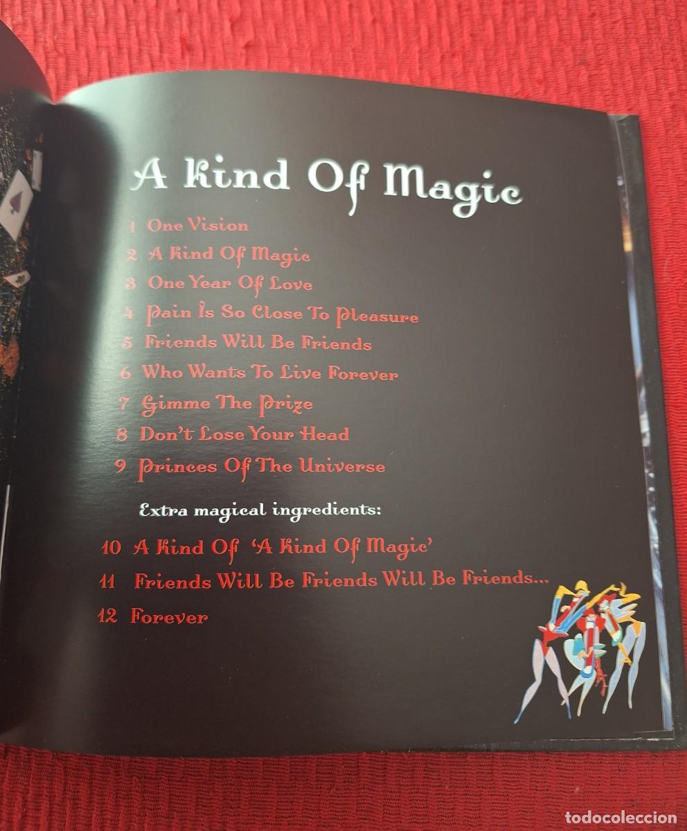 CDs de m&uacute;sica: Libro cd queen a kind of magic - Foto 2