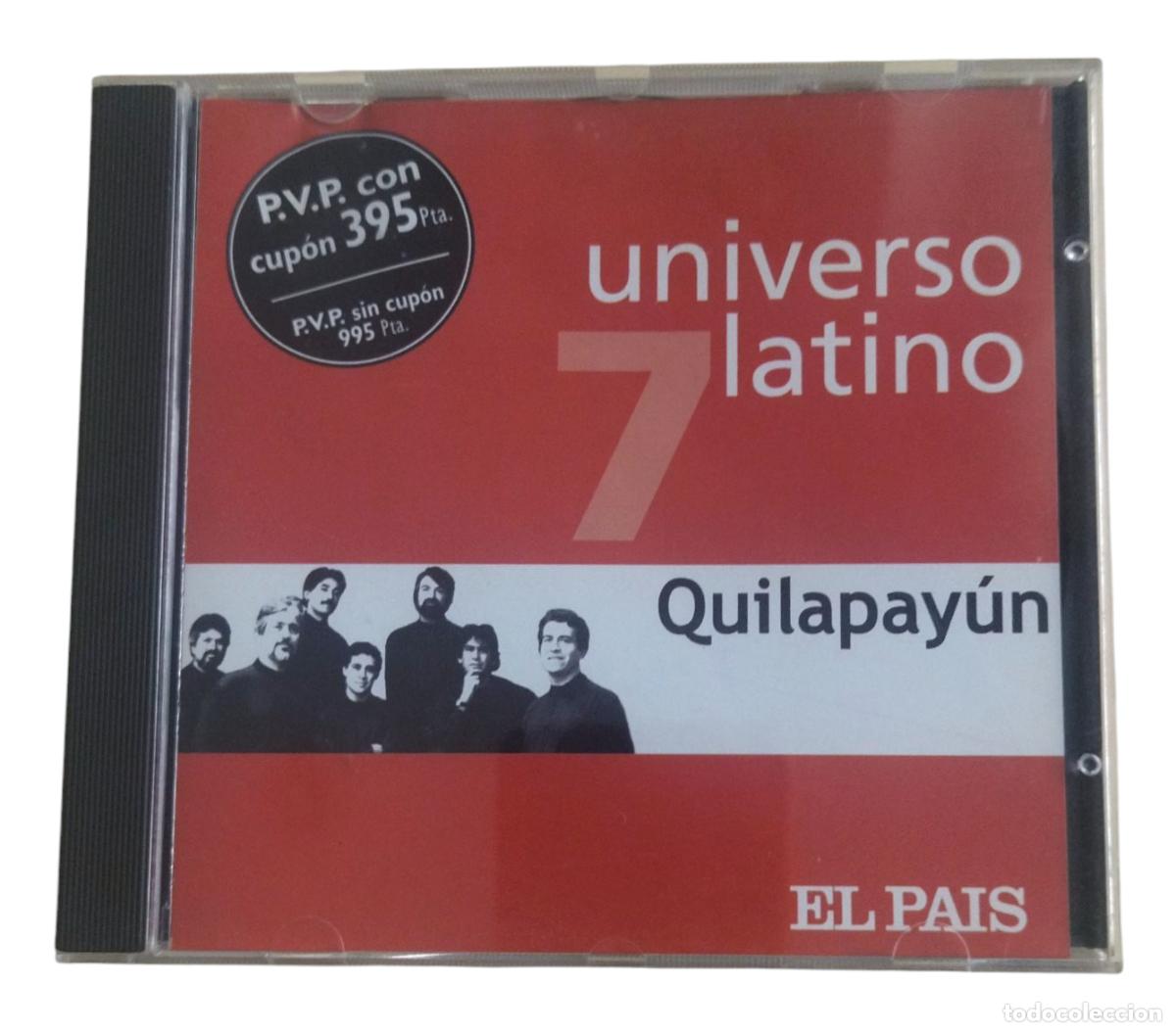 CDs de m&uacute;sica: CD UNIVERSO LATINO - QUILAPAY&Uacute;N. - Foto 1