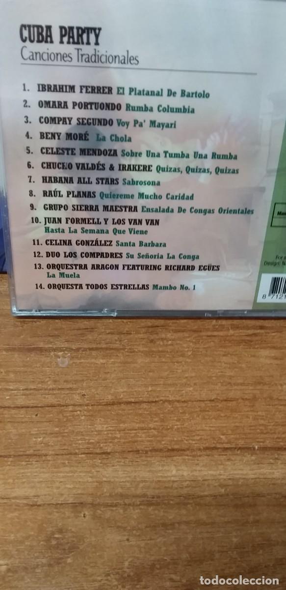 CDs de m&uacute;sica: CUBA PARTY - CANCIONES TRADICIONALES - CD - Foto 2