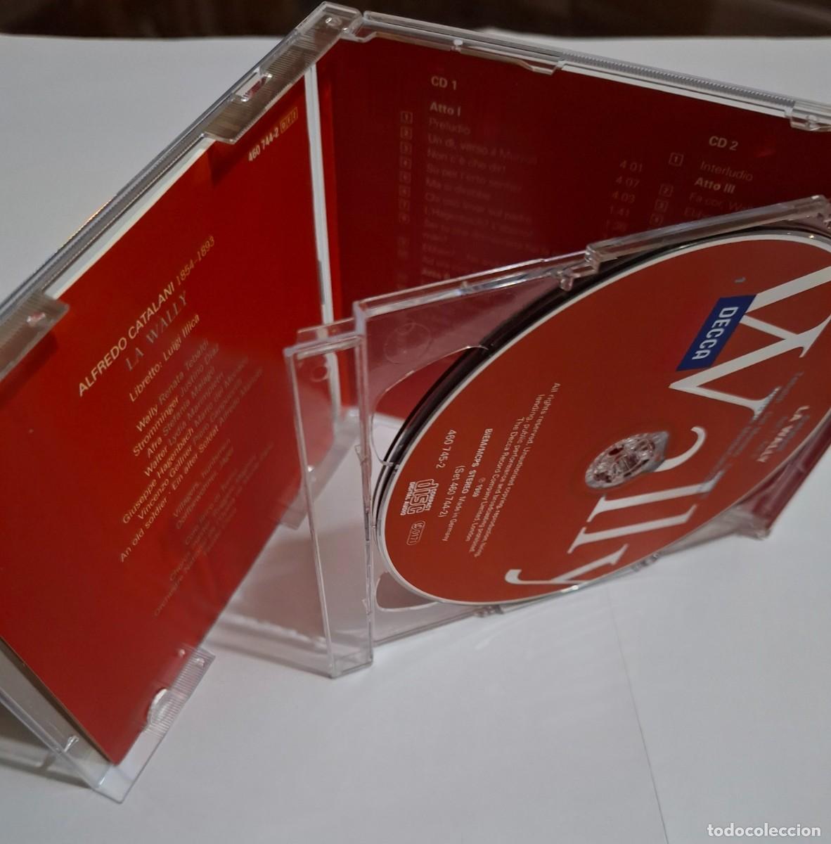 CDs de m&uacute;sica: ALFREDO CATALANI: LA WALLY (2 CD - DECCA) - Foto 3