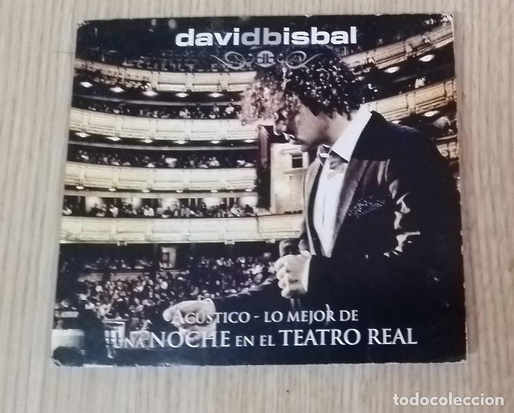 CDs de m&uacute;sica: CD David Bisbal - una noche en el Teatro Real - Foto 1