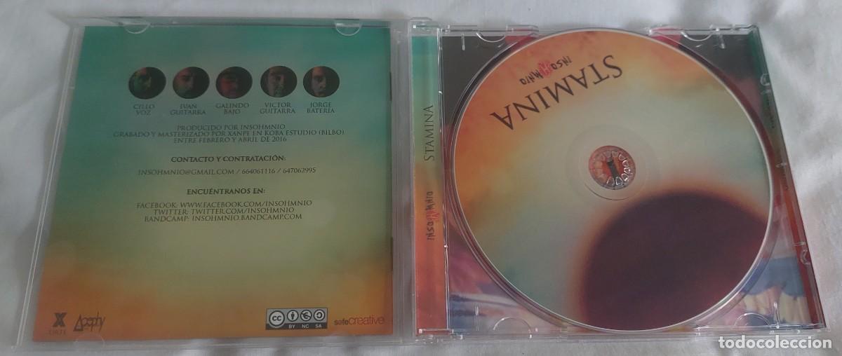 CDs de m&uacute;sica: Insohmnio Stamina Cd - Foto 2