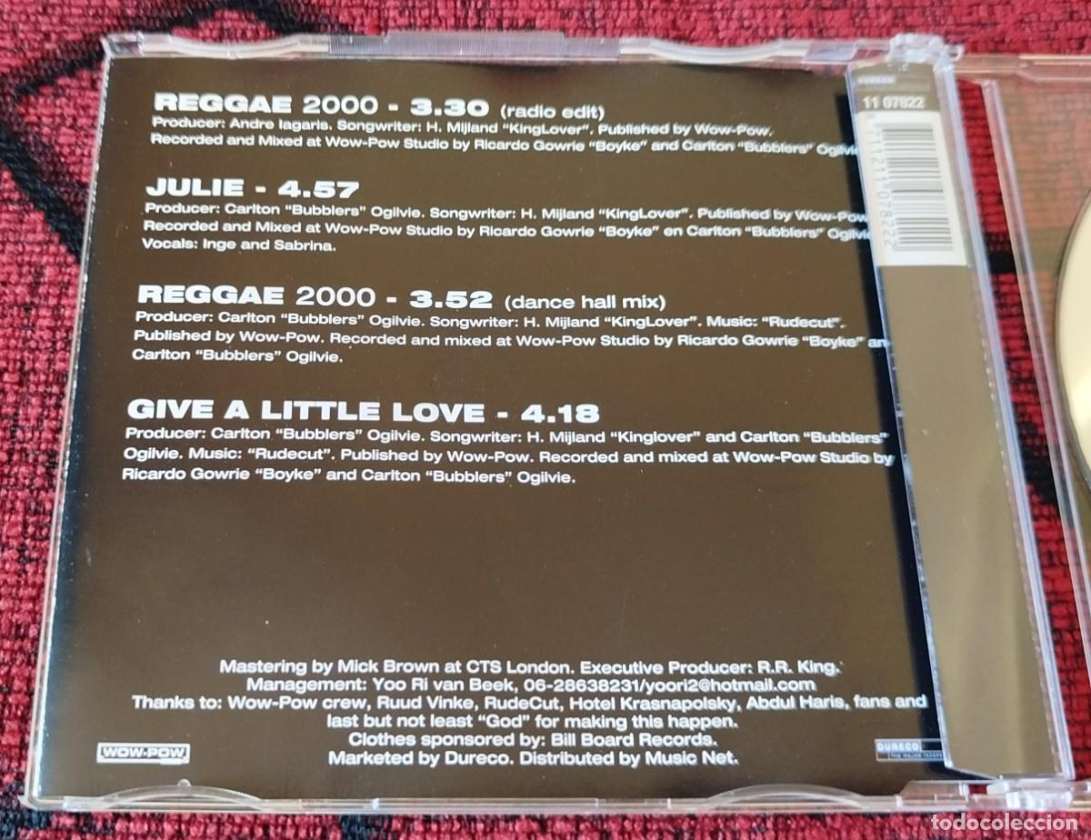 CDs de m&uacute;sica: KING LOVER ** Reggae 2000 ** CD SINGLE HOLANDA - Foto 2