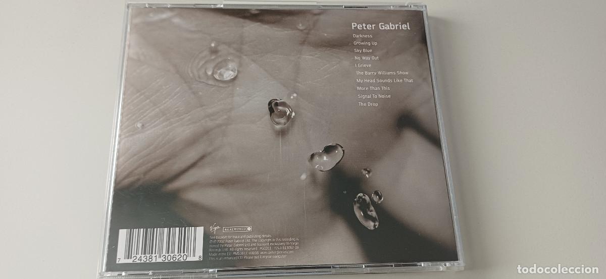 CDs de m&uacute;sica: CD DEL CANTANTE Y COMPOSITOR BRIT&Aacute;NICO DE ROCK PROGRESIVO Y EXPERIMENTAL, PETER GABRIEL (A&Ntilde;O 2002) - Foto 3