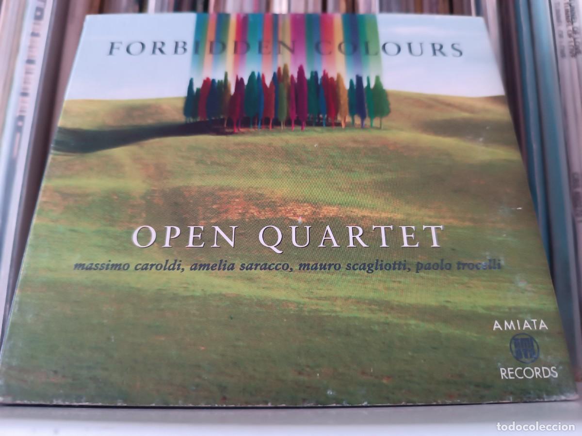 CDs de m&uacute;sica: Open Quartet &lrm;&ndash; Forbidden Colours - cd Italy 1997 - Foto 1