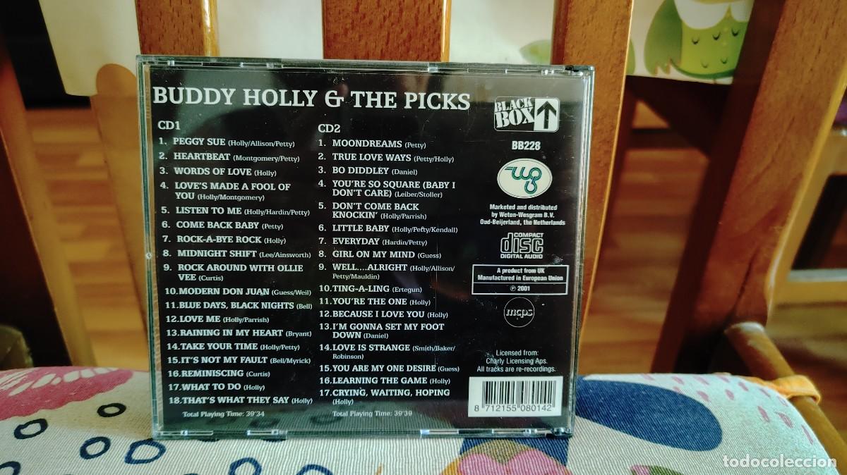 CDs de m&uacute;sica: BUDDY HOLY THE PICKS-BOX 2 CD-SIN LIBRETO INTERIOR - Foto 3