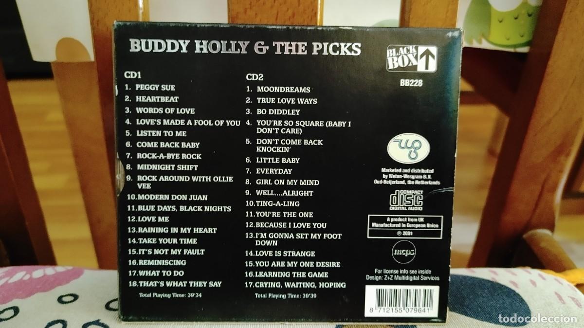 CDs de m&uacute;sica: BUDDY HOLY THE PICKS-BOX 2 CD-SIN LIBRETO INTERIOR - Foto 5