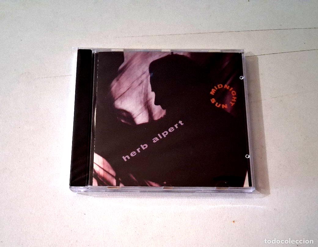 CDs de m&uacute;sica: HERB ALPERT &rdquo;MIDNIGHT SUN&rdquo; CD 10 TRACKS COMO NUEVO - Foto 1