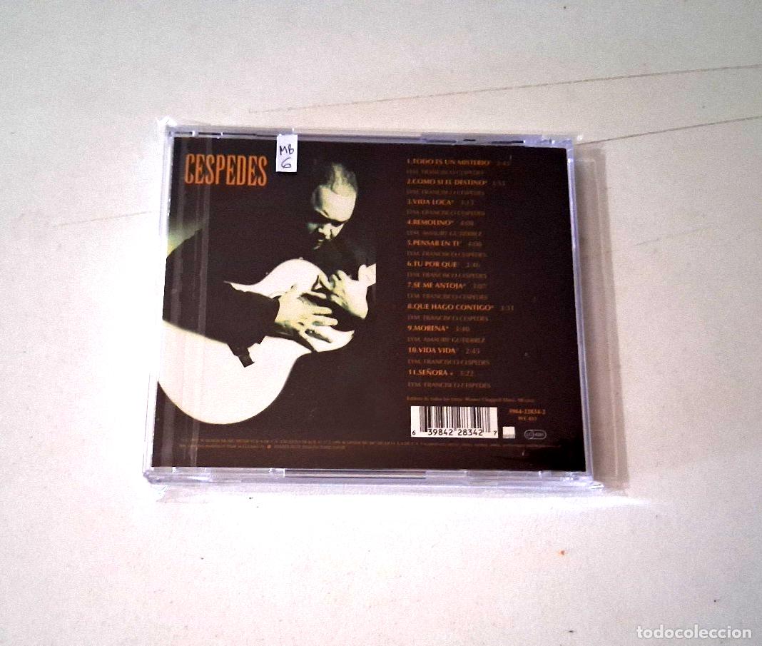 CDs de m&uacute;sica: FRANCISCO CESPEDES &rdquo;VIDA LOCA&rdquo; CD 11 TRACKS - Foto 2