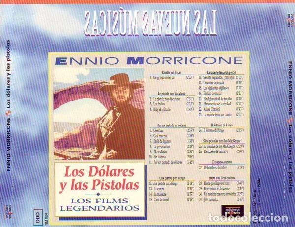 CDs de m&uacute;sica: Ennio Morricone &ndash; Los D&oacute;lares Y Las Pistolas - Foto 3