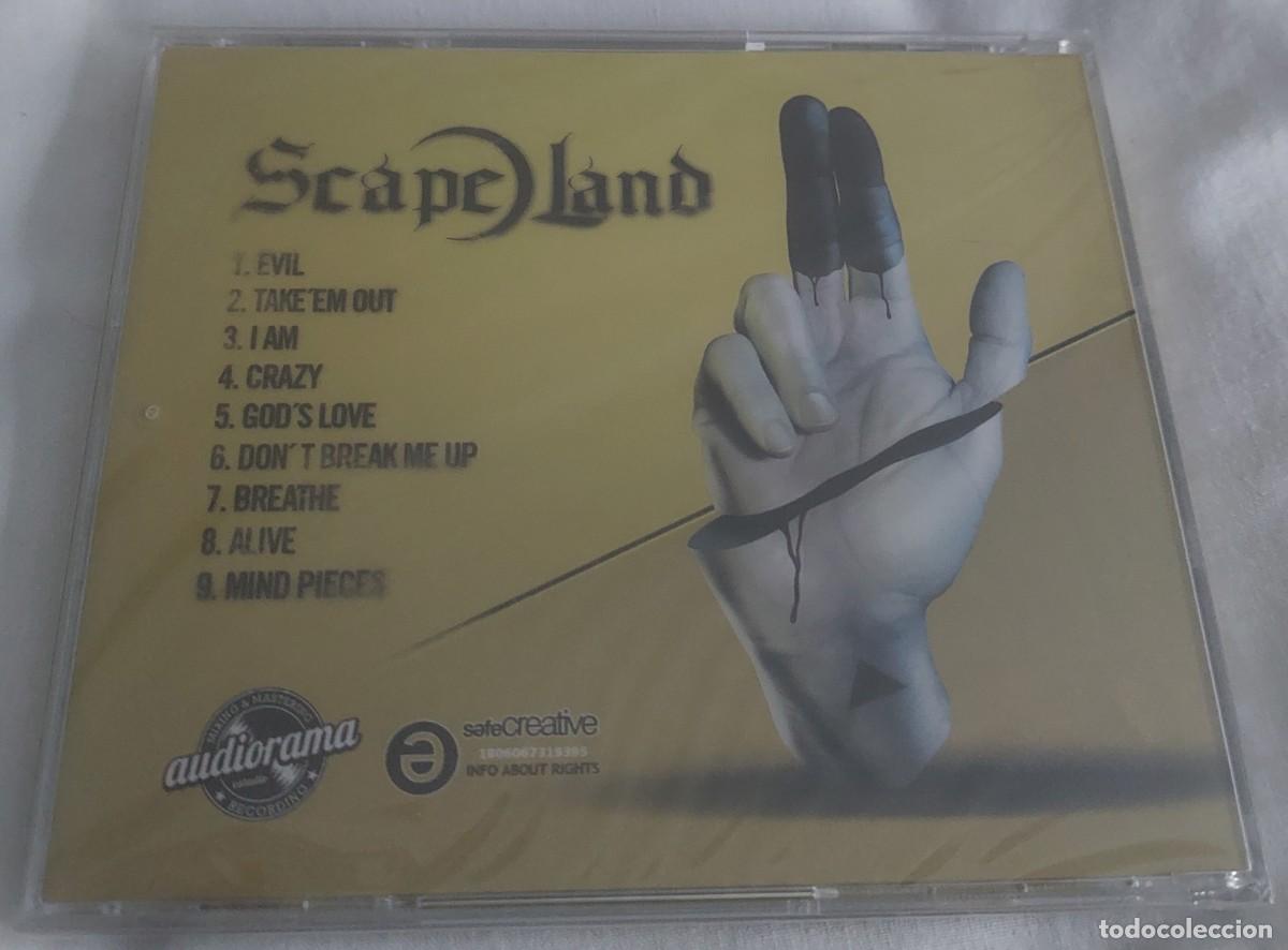 CDs de m&uacute;sica: Scape Land Evil Mind Pieces Cd - Foto 2