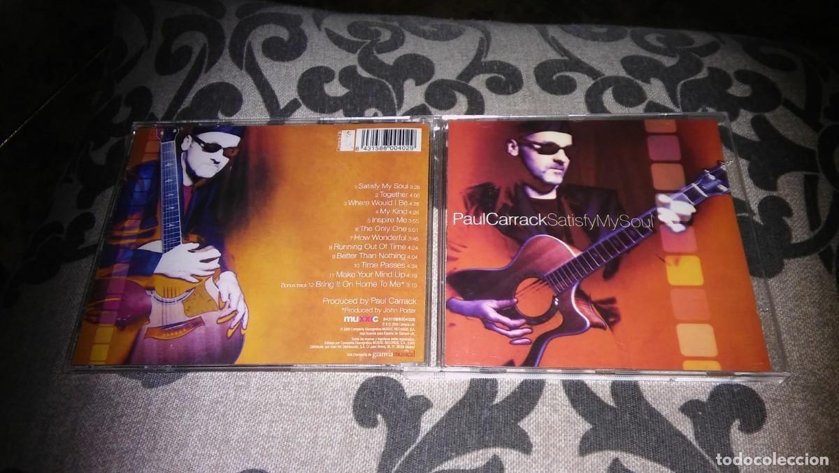 CDs de m&uacute;sica: PAUL CARRACK - SATISFY MY SOUL CD 2000 - Foto 1