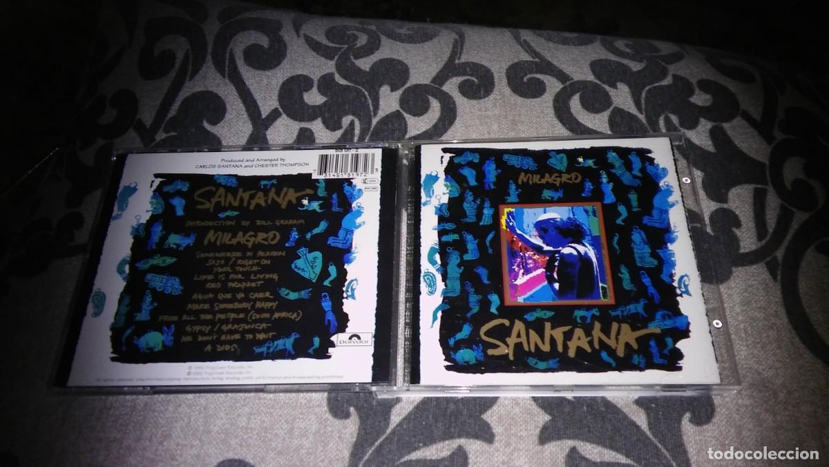 CDs de m&uacute;sica: Santana &lrm;&ndash; Milagro (1992) - Foto 1