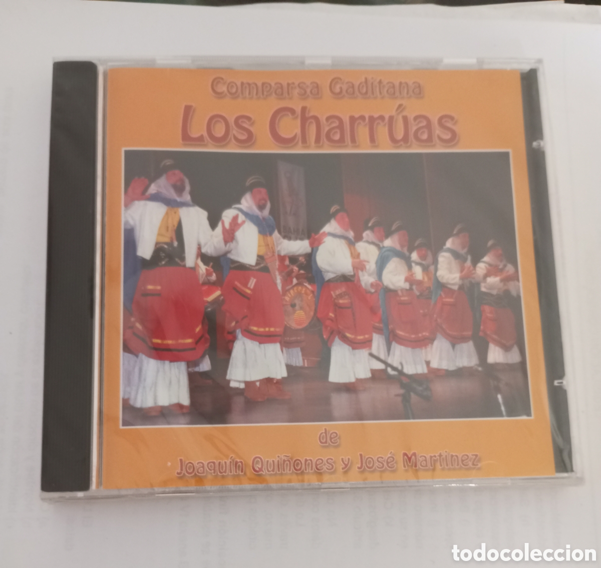 CDs de m&uacute;sica: Carnaval de C&aacute;diz CD comparsa los charruas nuevo con precinto - Foto 1