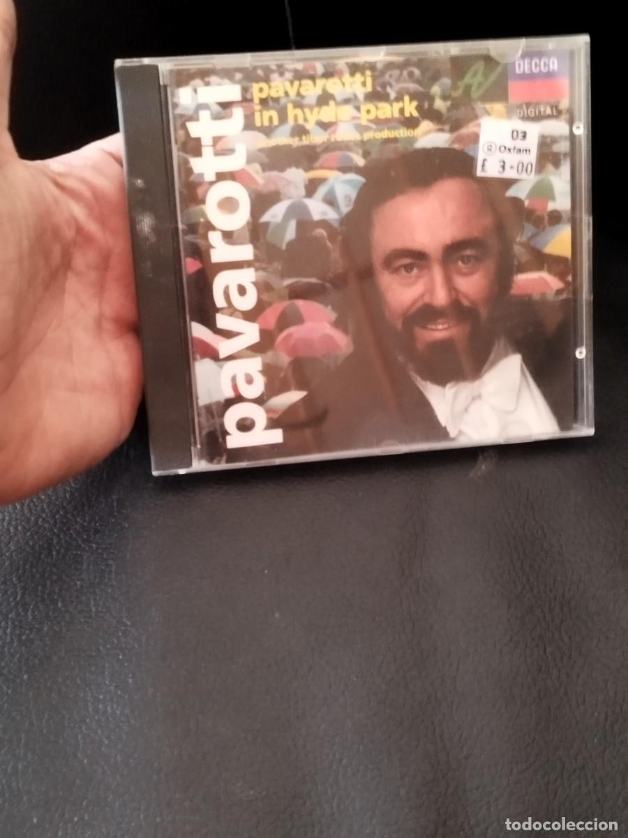 CDs de m&uacute;sica: Pavarotti &ndash; Pavarotti In Hyde Park. Cd. - Foto 1