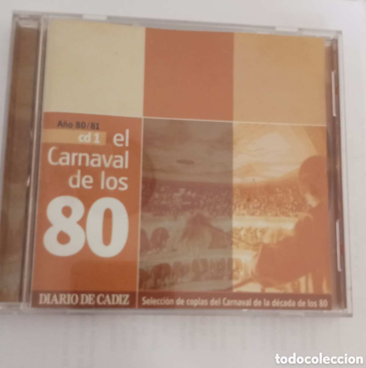 CDs de m&uacute;sica: Carnaval de C&aacute;diz CD el carnaval de los 80 CD 1 - Foto 1