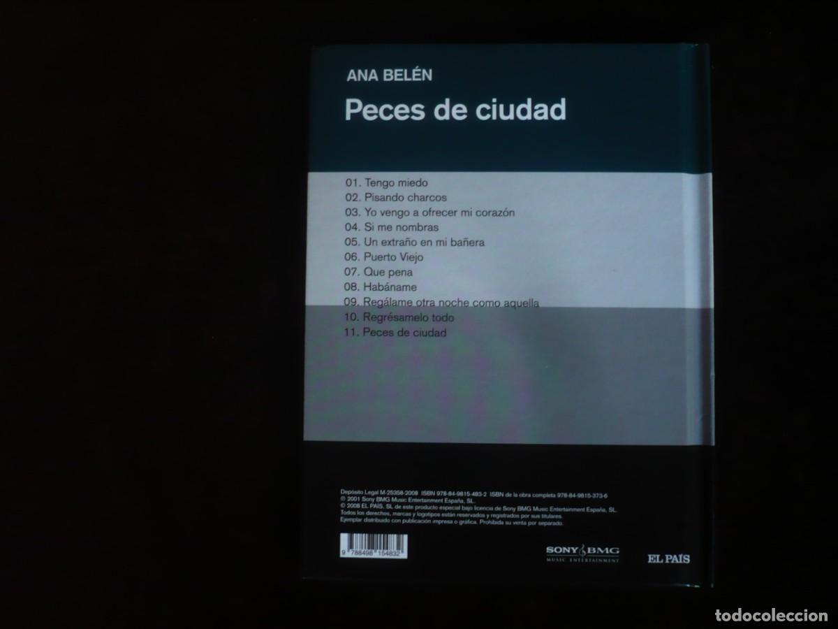 CDs de m&uacute;sica: ana belan - peces de ciudad - cd + libro - como nuevo - Foto 2