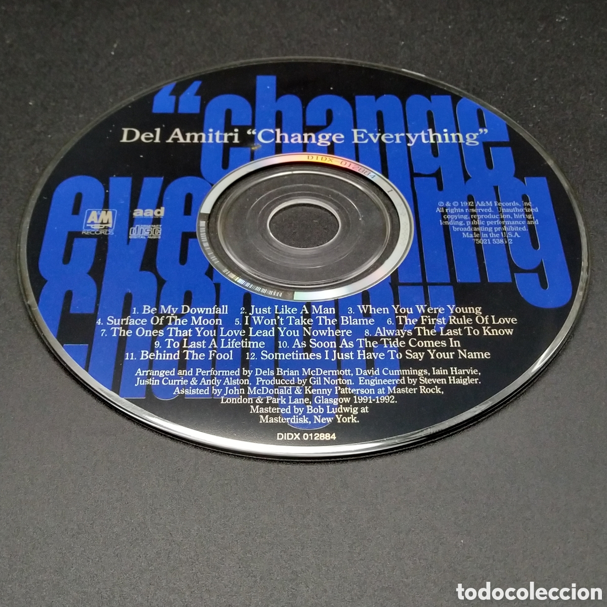 CDs de m&uacute;sica: DEL AMITRI - CHANGE EVERYTHING - 1992 - CD - DISCO VERIFICADO - Foto 6