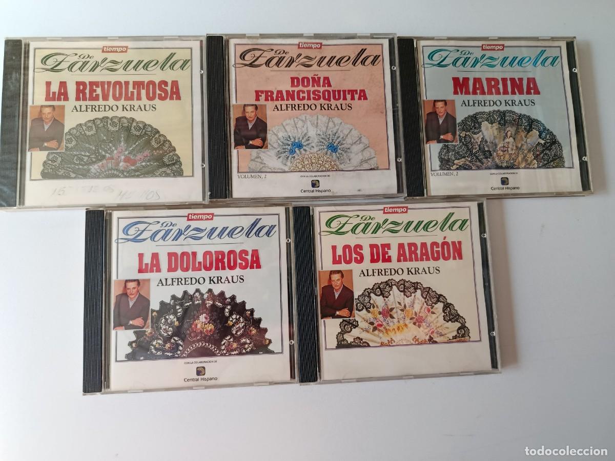 CDs de m&uacute;sica: 5 CD ZARZUELA ALFREDO KRAUS - Foto 1