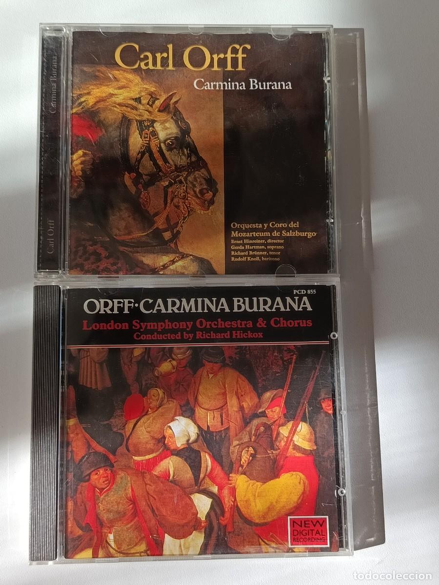 CDs de m&uacute;sica: 2 CD CARL ORFF CARMINA BURANA - Foto 1