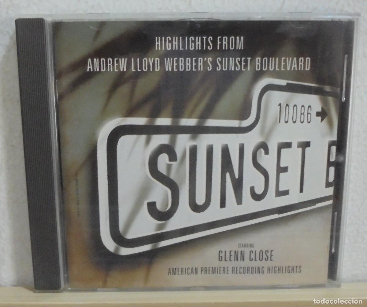 CDs de m&uacute;sica: BSO musical. Sunset Boulevard. Andrew Lloyd Webber -- CD - Foto 1