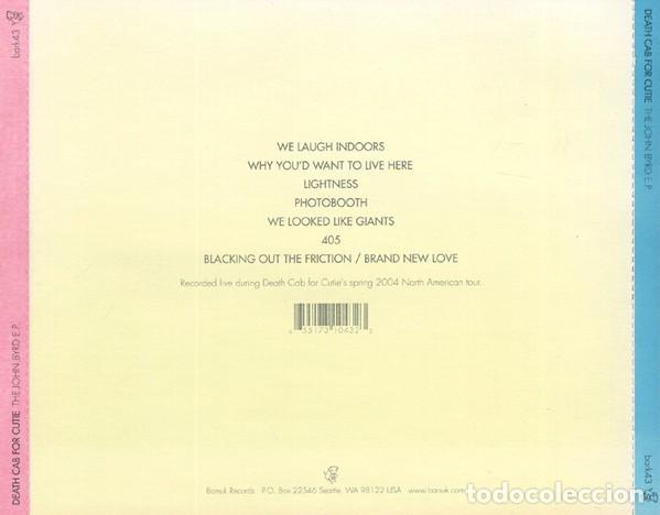 CDs de m&uacute;sica: Death Cab for Cutie - The John Byrd E.P. - Foto 2