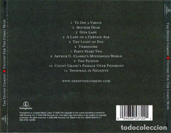 CDs de m&uacute;sica: The Divine Comedy - Victory for the Comic Muse - Foto 2
