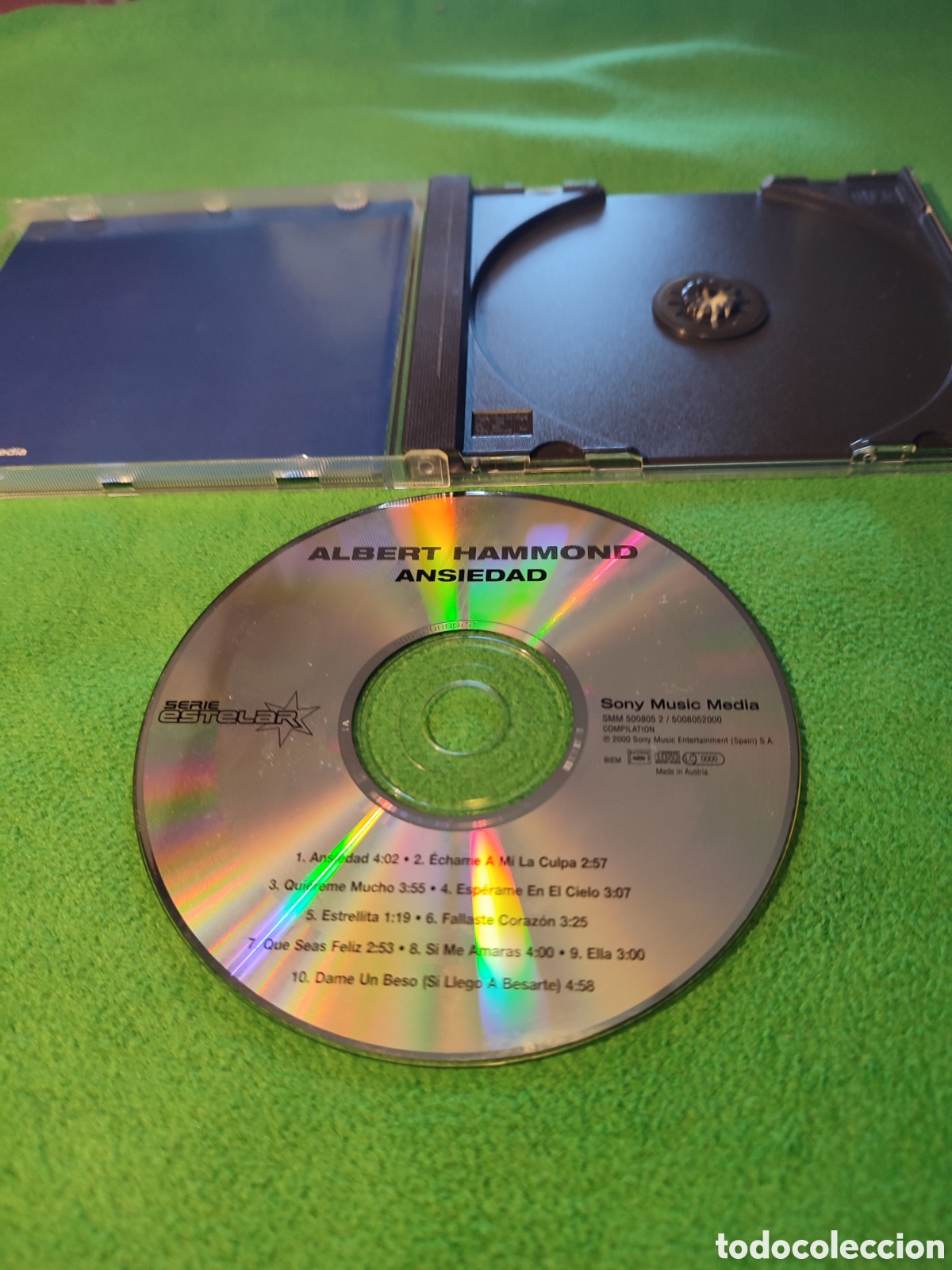 CDs de m&uacute;sica: Albert Hammond - Ansiedad edici&oacute;n 2000 - Foto 2