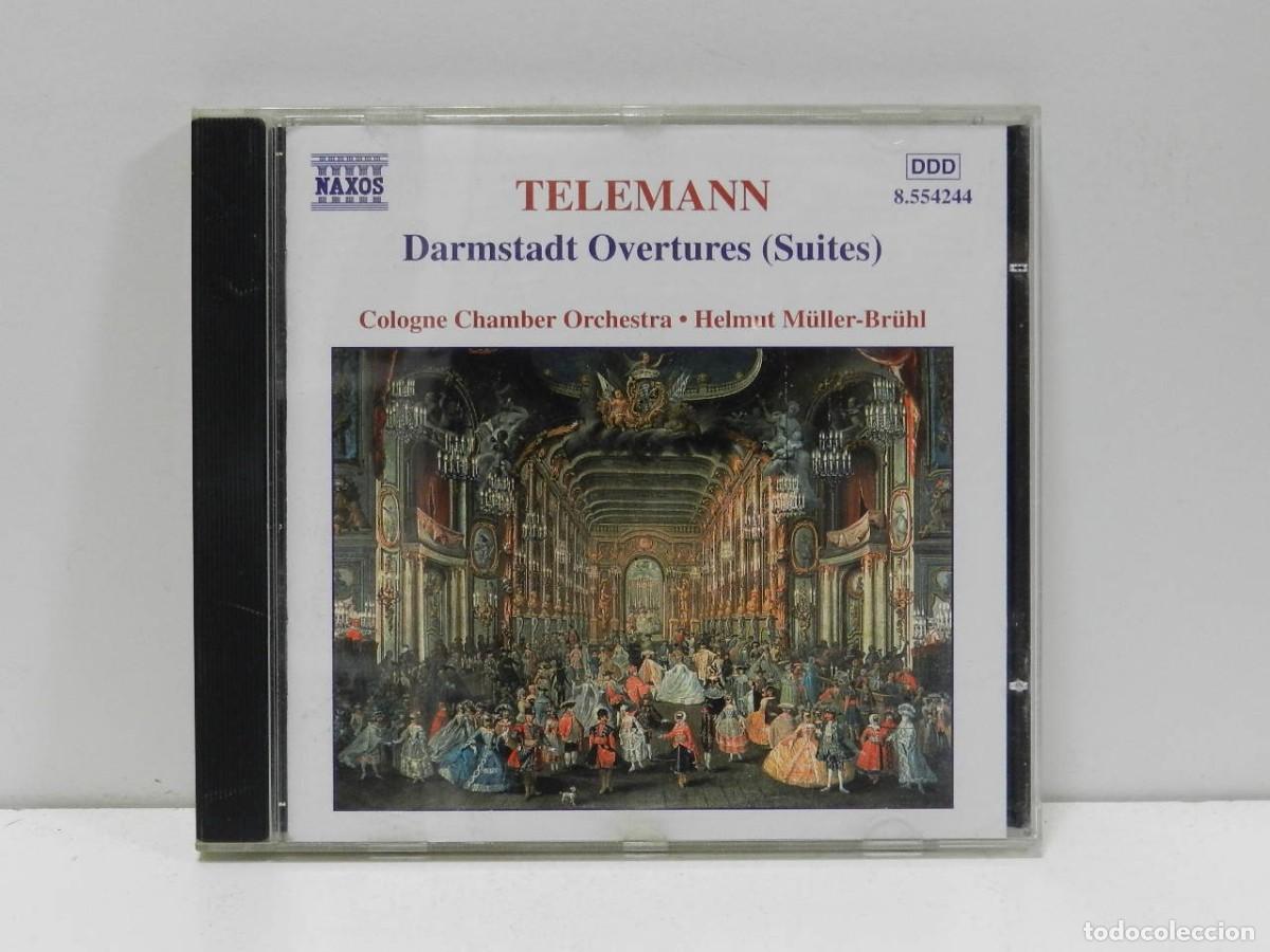 CDs de m&uacute;sica: DISCO CD. Telemann &ndash; Darmstadt Overtures (Suites). COMPACT DISC. - Foto 1