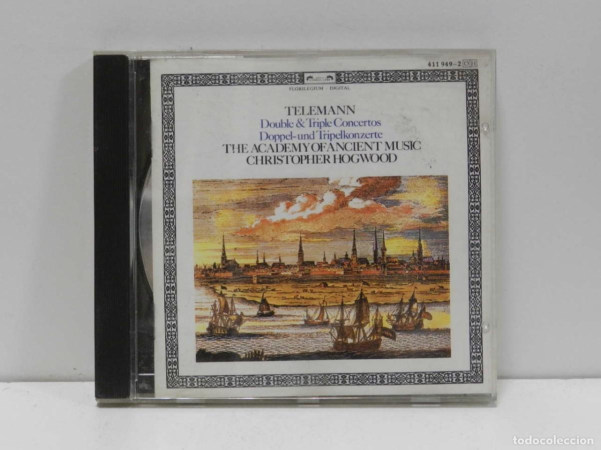 CDs de m&uacute;sica: DISCO CD. Telemann &ndash; Double & Triple Concertos. COMPACT DISC. - Foto 1