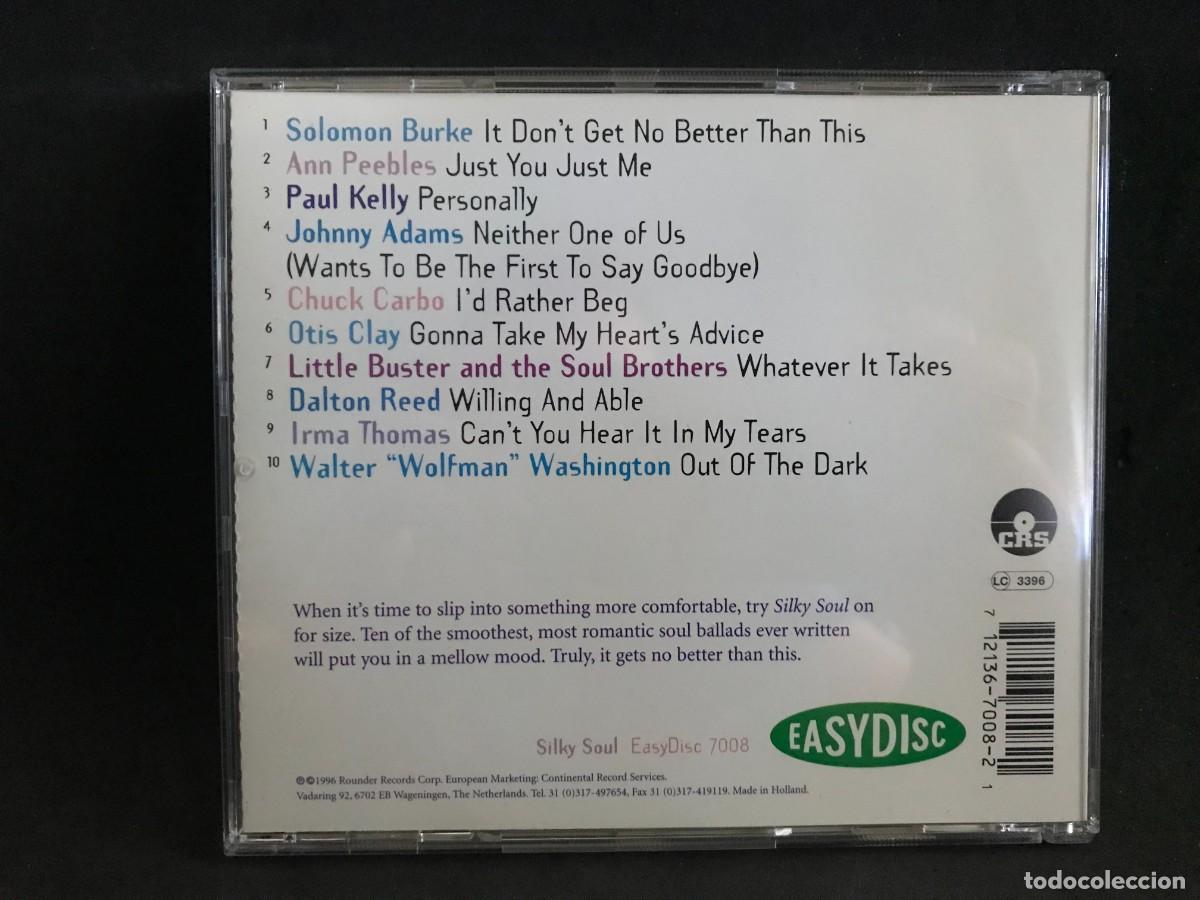 CDs de m&uacute;sica: Varios &ndash; Silky Soul - CD Compilation - EasyDisc - Foto 2