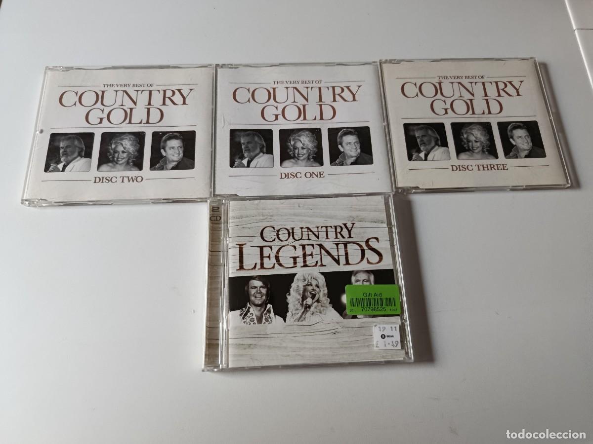 CDs de m&uacute;sica: 4 CD CONUNTRY GOL - CONUNTRY LEGENDS - Foto 1