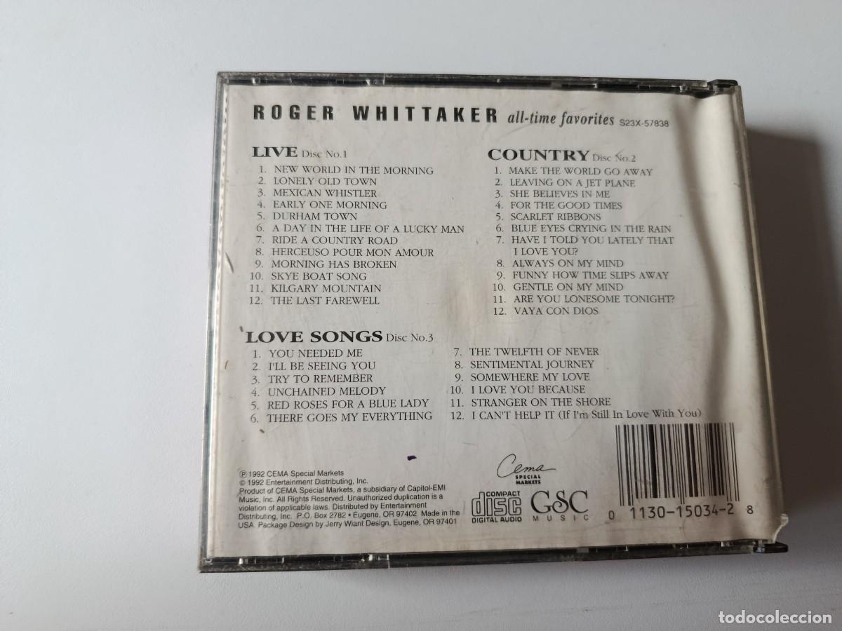 CDs de m&uacute;sica: 3 CD ROGER WHITTAKER COUNTRY - Foto 2