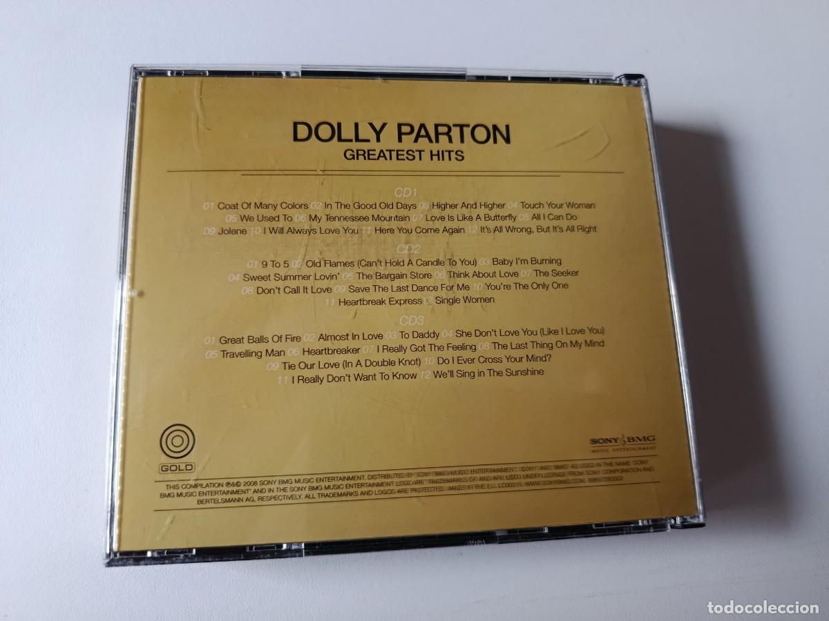 CDs de m&uacute;sica: 3 CD DOLLY PARTON GREATEST HITS - Foto 2