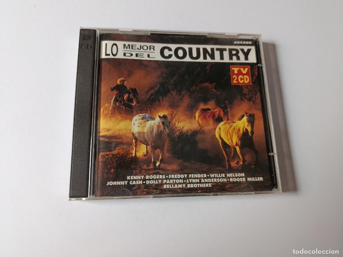 CDs de m&uacute;sica: 2 CD LO MEJOR DEL COUNTRY - Foto 1