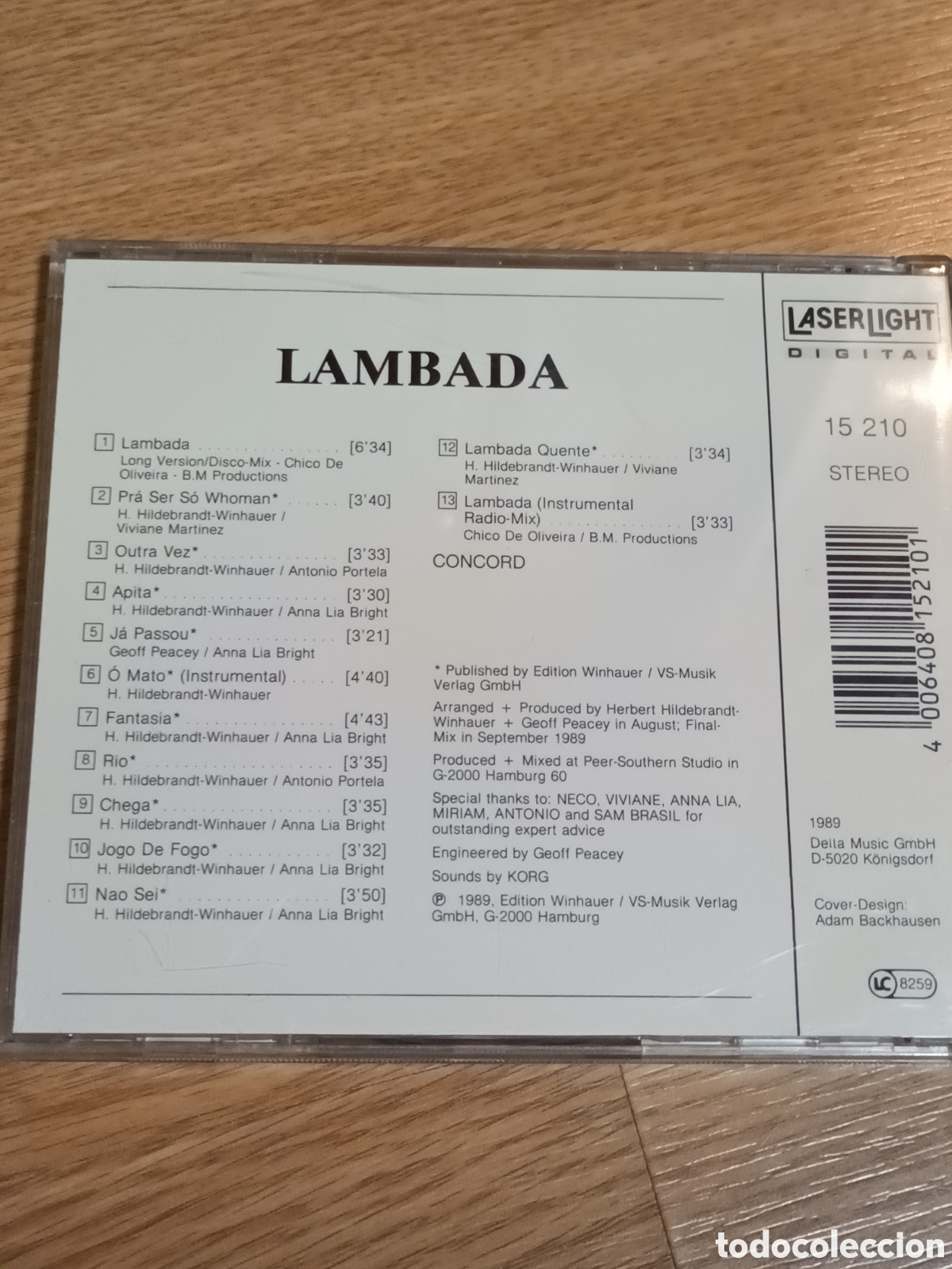 CDs de m&uacute;sica: Lambada erotic dance explosion - Foto 2