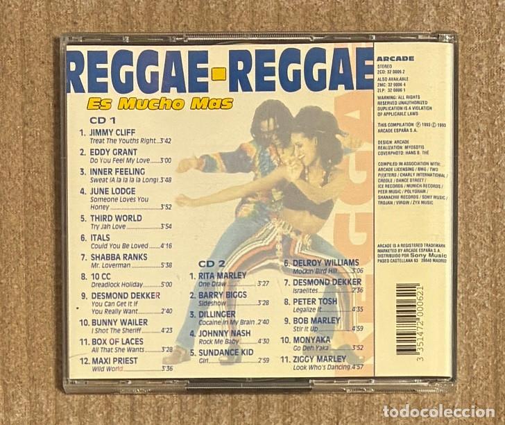 CDs de m&uacute;sica: Reggae Reggae. Es Mucho Mas. 2 CD&acute;S (0786CD) - Foto 2