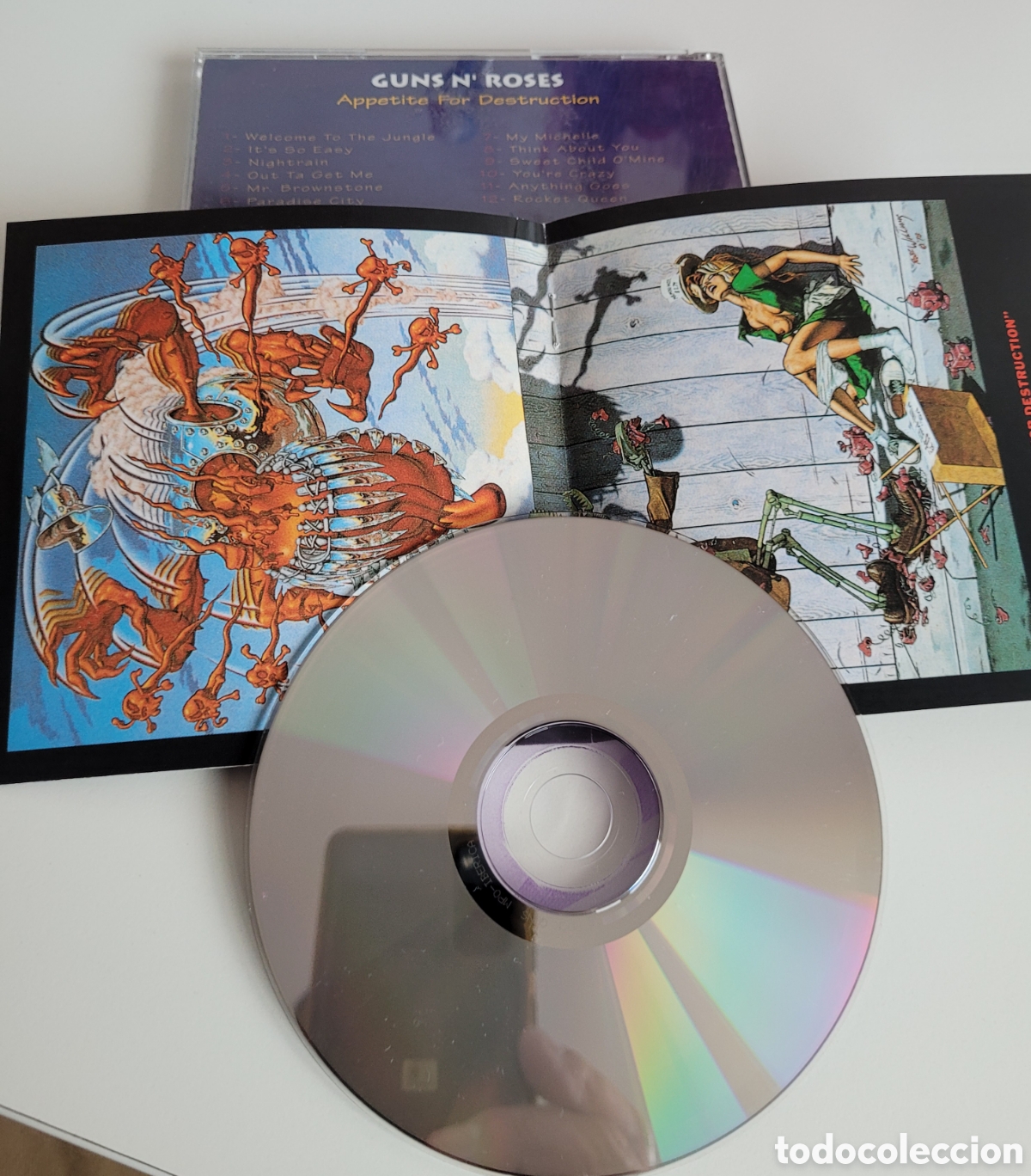 CDs de m&uacute;sica: Guns & Roses Appetite for destruction CD. - Foto 5