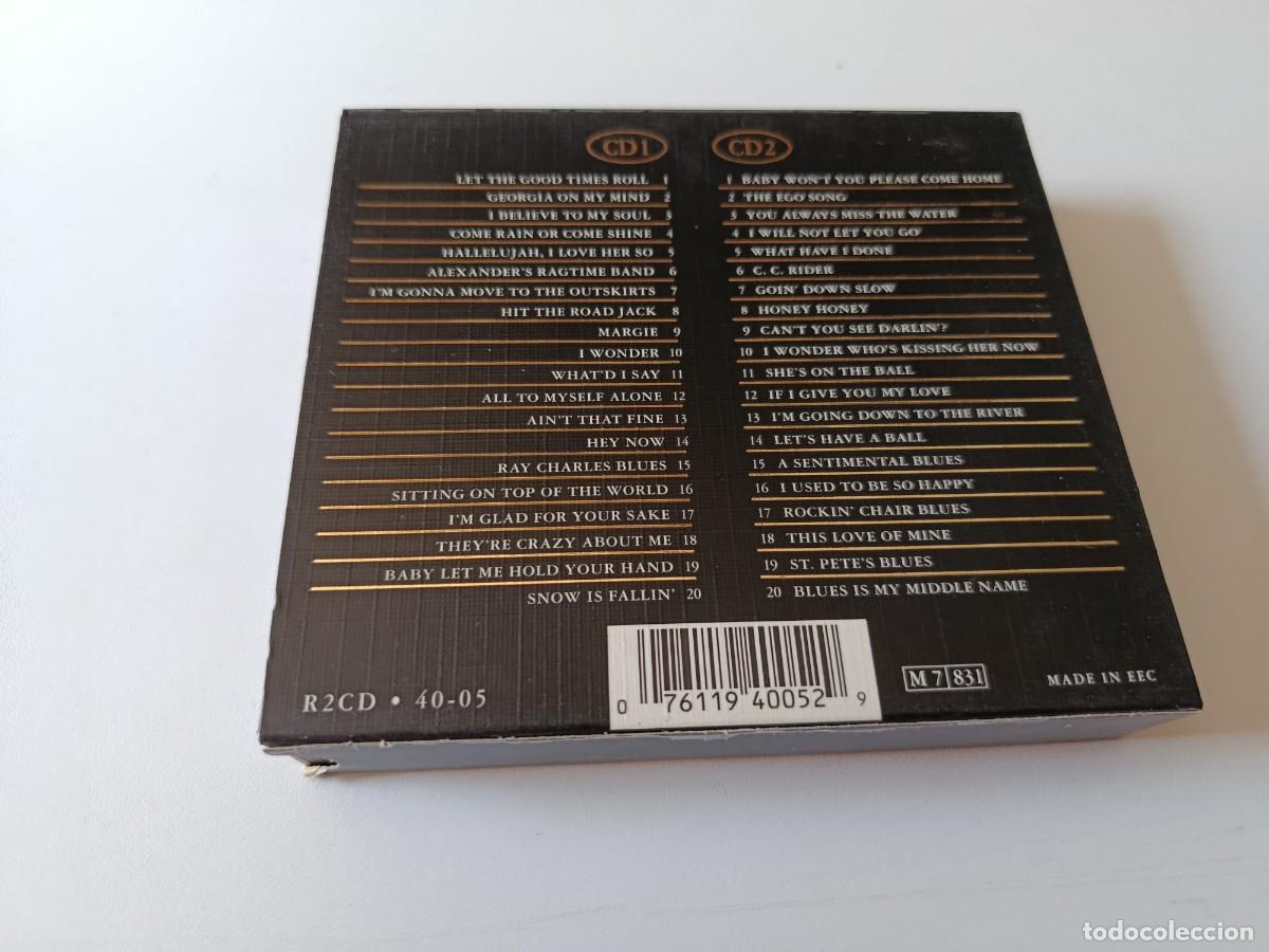 CDs de m&uacute;sica: 2 CD RAY CHARLES THE GOLD COLECTION - Foto 2