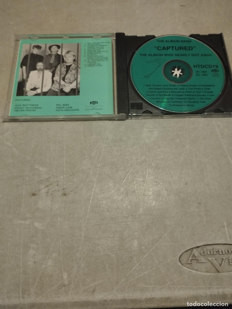 CDs de m&uacute;sica: ALBION BAND CD CAPTURED - Foto 2