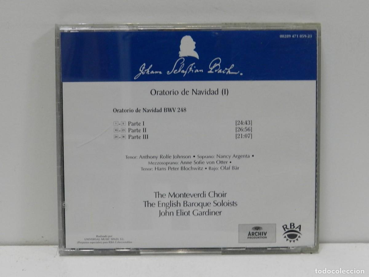 CDs de m&uacute;sica: DISCO CD. J. S. Bach &ndash; Oratorio De Navidad (I). COMPACT DISC. - Foto 2