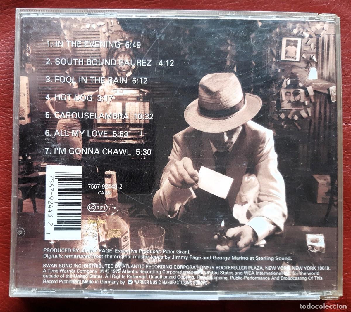 CDs de m&uacute;sica: LED ZEPPELIN - IN THROUGH THE OUT DOOR CD - Foto 2